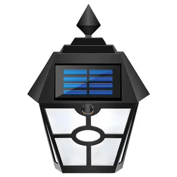 

Retro Hex LED Solar Lamp Dynamic Falme IP65 Outdoor Path Ground Wall Light Outdoor Arts Decoration Lighting Tool