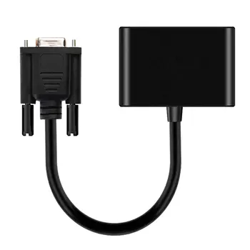 

HDMI To VGA HDMI Adapter HDMI Splitter 1 HDMI Input VGA HDMI 2 Output Suitable For Computer Desktop Laptop