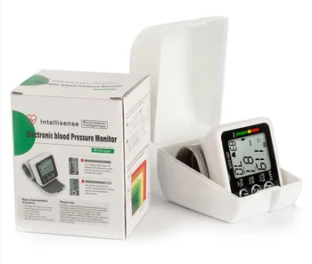 

Automatic Digital Wrist Blood Pressure Monitor LCD Display Heat Beat Tonometer Pulse Rate Heart Monitor Sphygmomanometer