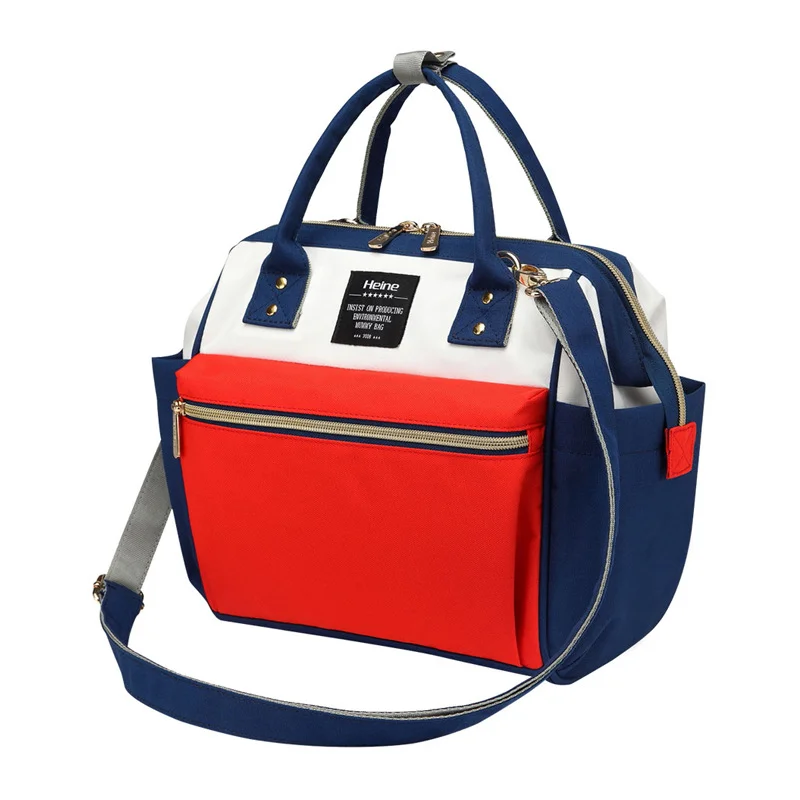 Heine Fashion Mummy Maternity Nappy Bag Large Capacity Baby Bag Travel Backpack Desinger Nursing