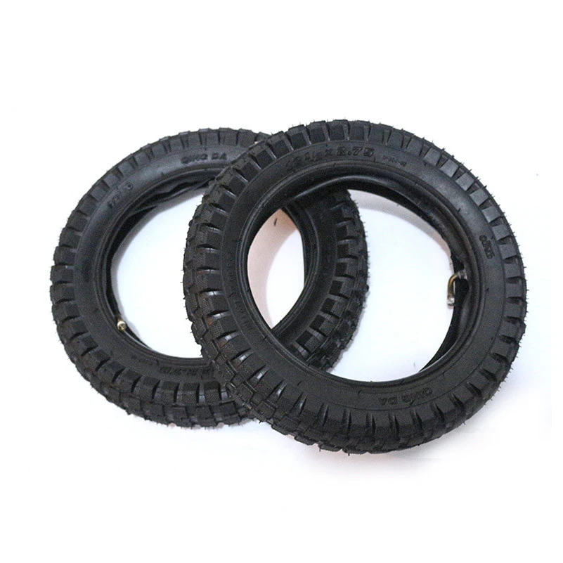 2 x Pram Pneumatic Tyres & 2 x Tubes 12.5 X 2.25 Slick Maxi Cosi Britax Trekker 