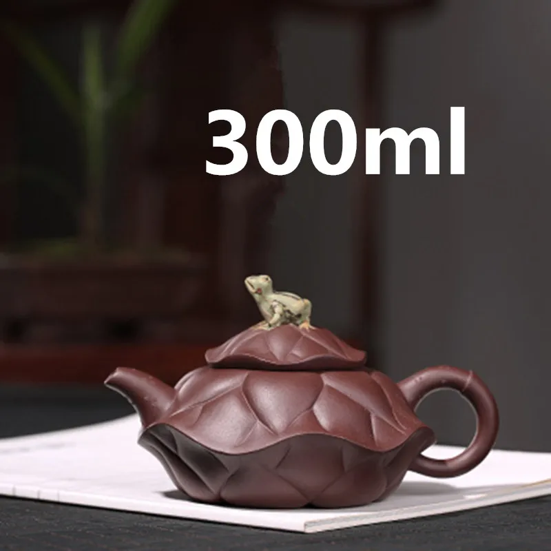 

Chinese Ceramic Teapot Clay Tea pot Yixing Zisha Clay Handmade Pots Gongfu Tea Set 300ml New Arrived High Quality With Gift Box