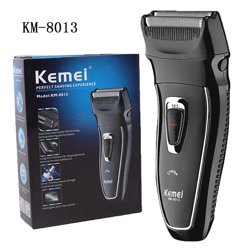 rechargeable shaver with trimmer