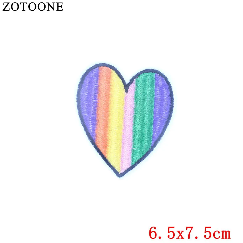 PE1206CT ZOTOONE блестки сердце патч круглый Diy стикер гладить пришить одежду теплопередача аппликация вышитые аппликации накладки ткань G - Цвет: PE1206CT