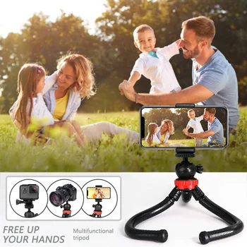 

HOT SALE Tripods for gopro Action Cameras Silicone triangle tripod camera phone holder triangle motion camera tripod