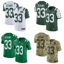 Мужской взрослый Нью-Йорк высокого качества Джетс Джамаль Адамс Джерси