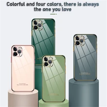 Suitable for iphone11 Apple 12 XR SE2 6D electroplated soft shell anti-drop and scratch-resistant Phone case eye protection