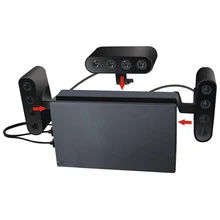 Контроллер адаптер 3 в 1 USB Профессиональный практичный портативный простой в использовании с зажимом игровой стабильный легкий конвертер