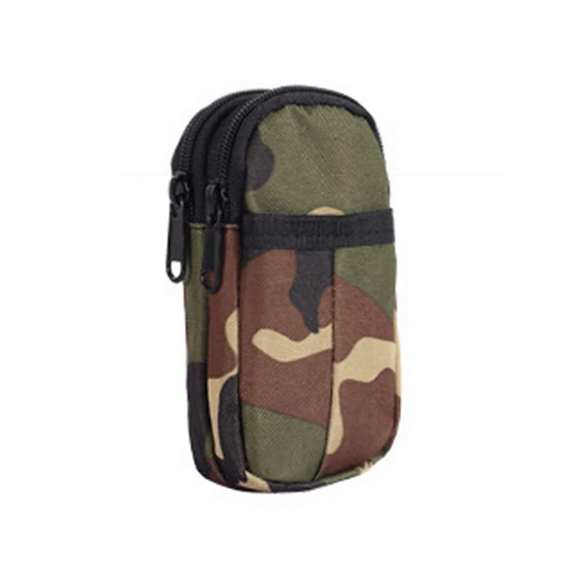 Охотничья тактическая сумка для активного отдыха водонепроницаемая двойная молния поясная сумка военная сумка-Органайзер чехол для телефона 8 цветов - Цвет: MC