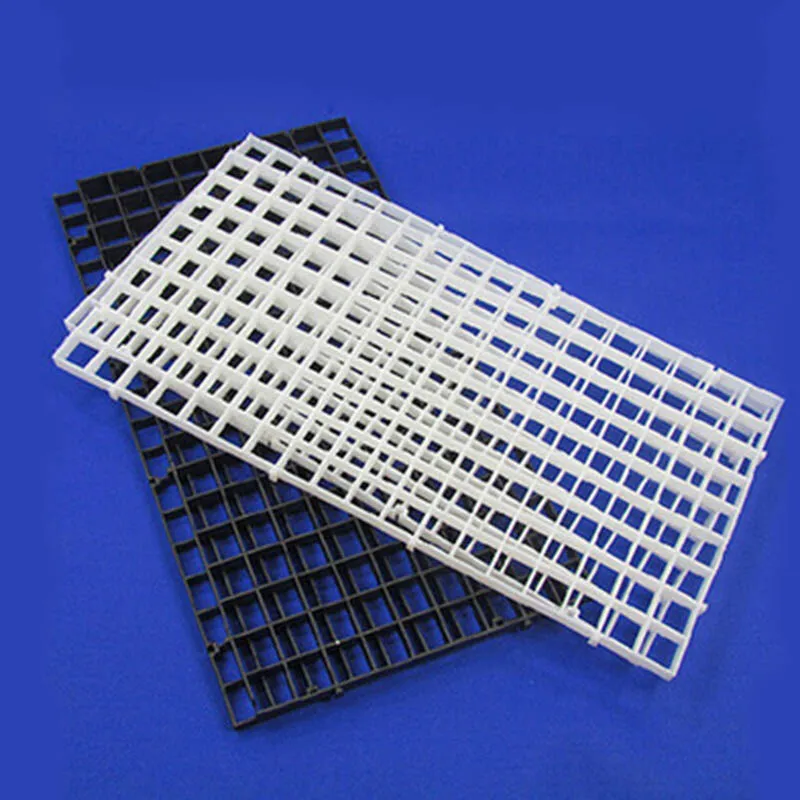 Durable plastic fish grid divider tray tray egg box aquarium tank filter bottom isolation pane filter water system LE66