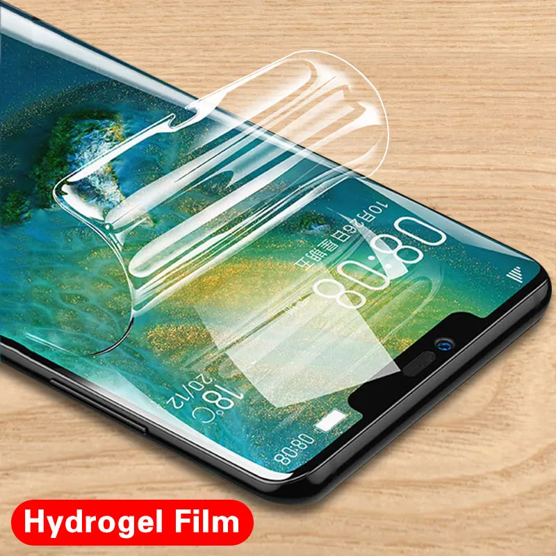 200D закаленное стекло для huawei P30 P20 Pro, защита экрана с закругленными краями для P20 P30 Lite, защитное стекло на Honor 9 Lite - Цвет: Hydrogel Film