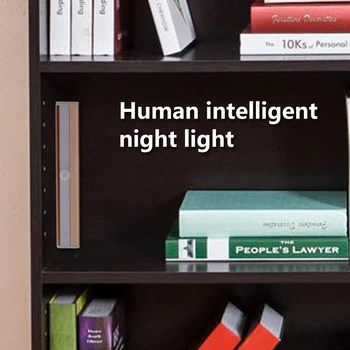 

LED Sensor Night Light Rechargeable IR Motion Detector Sensor Bedroom Wall Light for Kids Adults Bedroom Dec Christmas