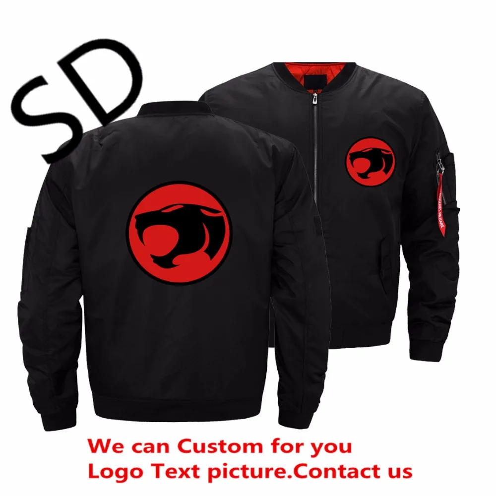 Дропшиппинг США размер thundercats куртка для мужчин Harajuku tv veste homme мужские куртки-бомберы и пальто больших размеров 5XL Печатные Топы
