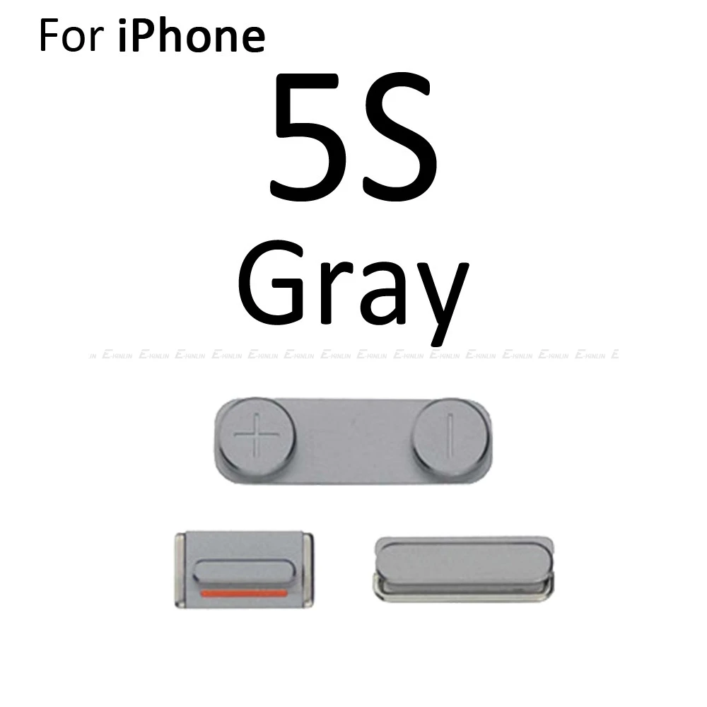 Горячая Распродажа 3 в 1 Боковая кнопка для iPhone 5 5S 5C SE 2016 включения выключения