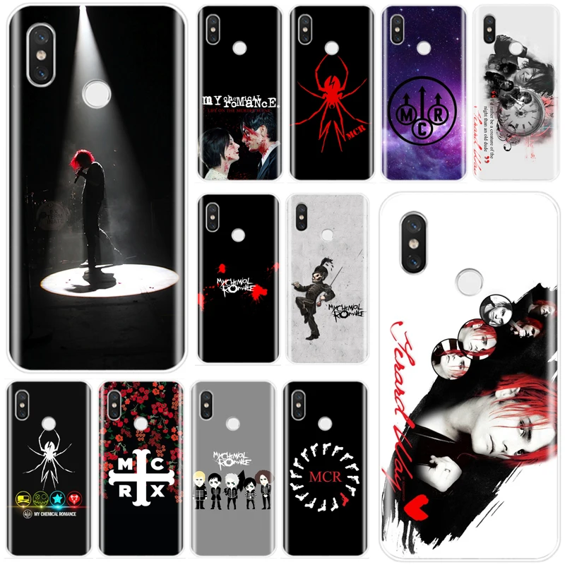 My Chemical Romance Cover Мягкий Силиконовый ТПУ чехол для телефона xiaomi 4 5 5S PLUS 5C 6 6X 8 8SE 8lite 9 9SE