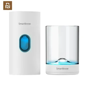 

New Youpin Smartknow Automatic Induction Toothpaste Machine Sterilization Brushing Cup Toothpaste Squeezer Travel Cleaning Tool