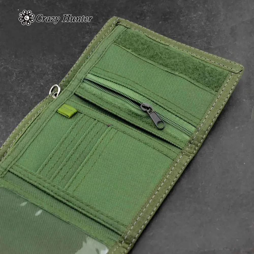 Мужской бумажник с рисунком черепа Cavans Trifold держатель для карт безопасной