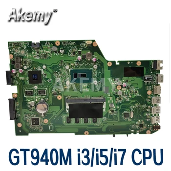 

X751LB Mainboard REV 2.3 For Asus R752LA X751LJC R752LD X751LN X751LD X751LJ X751LB A751L Laptop motherboard GT940M i3 i5 i7