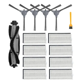 

14Pcs for Coredy R3500 R3500S R750 Robot Vacuum Cleaner Replacement Kit, Main Brush, Side Brush, Filter