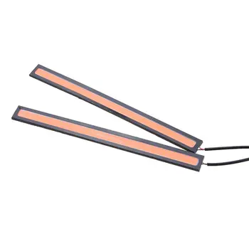 

10Pcs Pink 12V LED Strip DRL Daytime Running Lights Fog COB Car Lamp Waterproof 17.4cmx1.7cmx0.5m Car DRL Light Strip