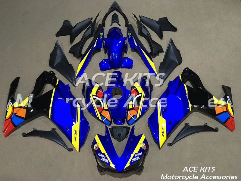 Мотоциклетный обтекатель abs для Yamaha R25 R3 инъекции кузова всех видов цвета № 125