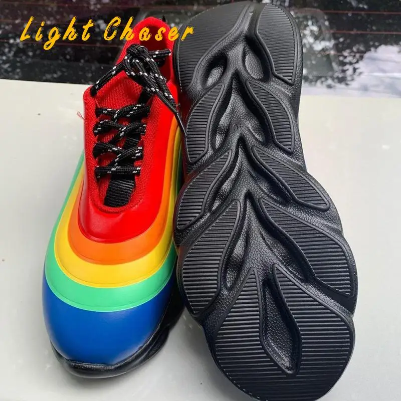 Autumn Sneakers Woman Lace Up Breathable Casual Female Shoe Comfort Candy Color Solid Ladies Plus Size 42 43 Women's Flats Shoes