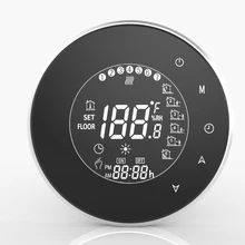 Программируемый термостат энергосберегающий регулятор температуры с сенсорным ЖК-дисплеем для нагрева воды/газового котла