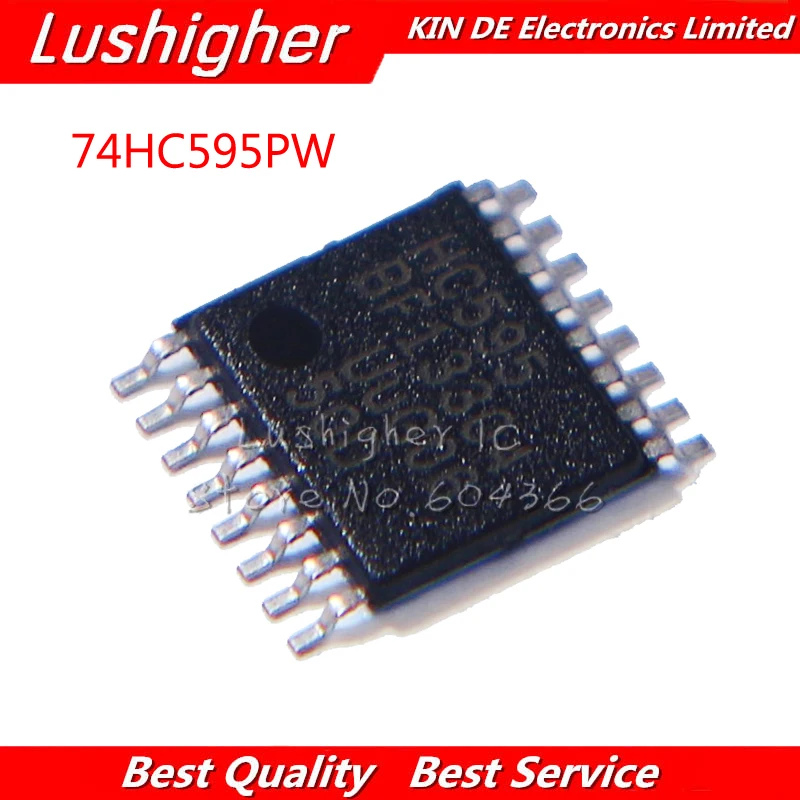 10 шт. 74HC595PW 74HC595 HC595 SN74HC595PW TSSOP | Электронные компоненты и принадлежности