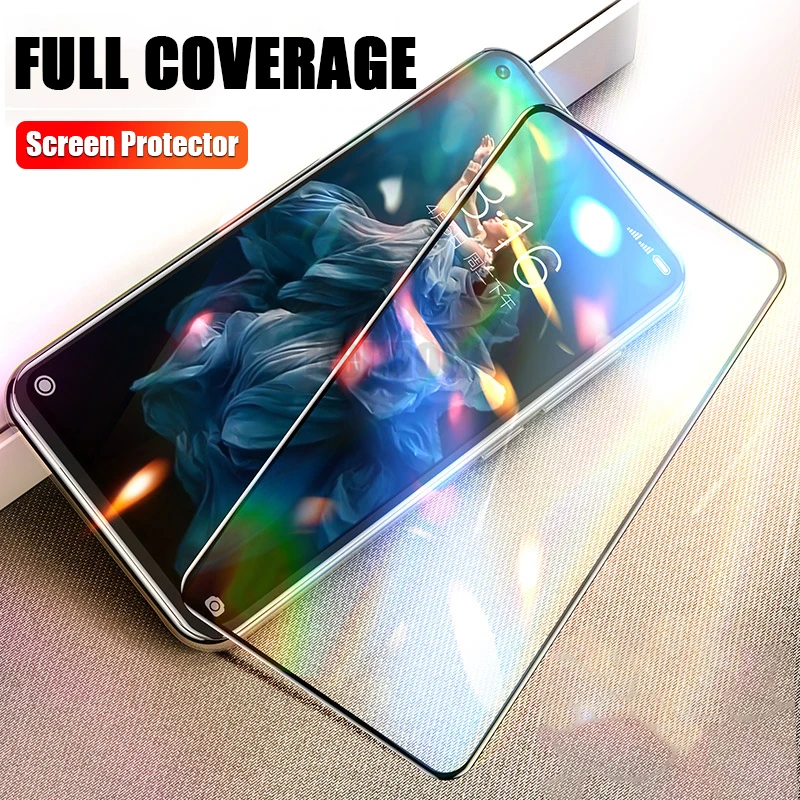 Полное покрытие экрана из закаленного стекла для huawei Honor 20 20s 20i v20 Защитная пленка