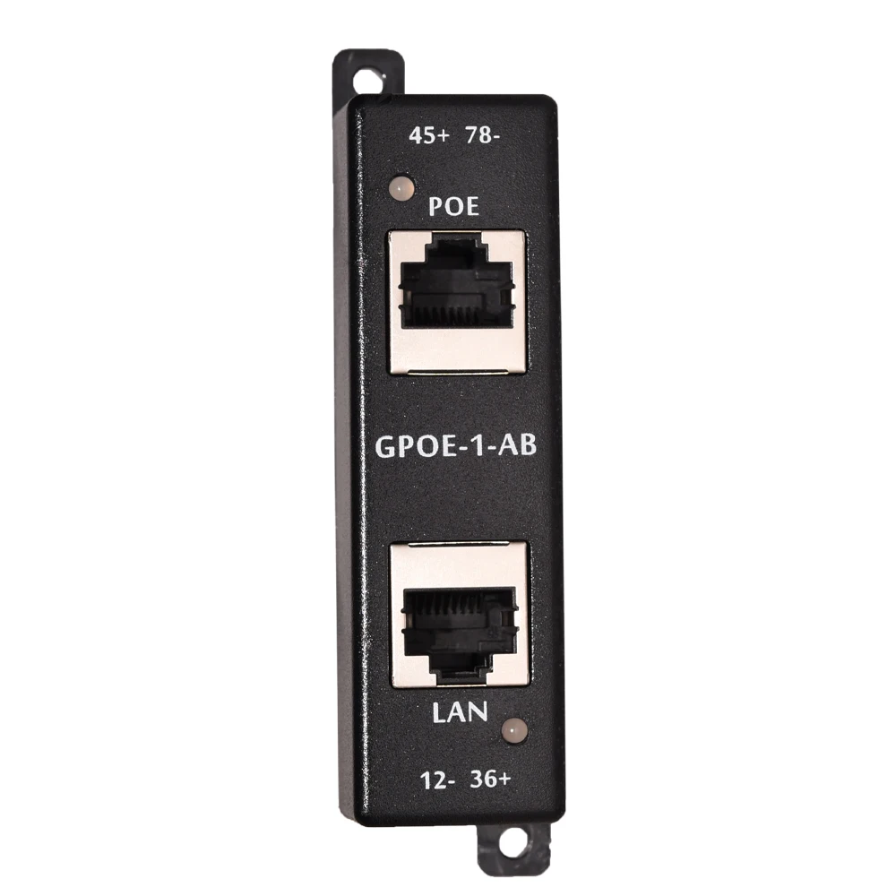1 порт Gigabit Power over Ethernet PoE инжектор питания 802.3bt устройство источник в комплект не