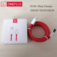 Oneplus 7 pro 7 7T Warp Быстрый зарядный кабель 6A Dash 100/150 см usb type-C кабель для передачи данных для смартфона One plus 6T 6 5T 5