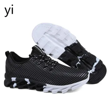 

yi 2019 new fashion comfortable and warm Lace-up flats cotton shoes man shoes
