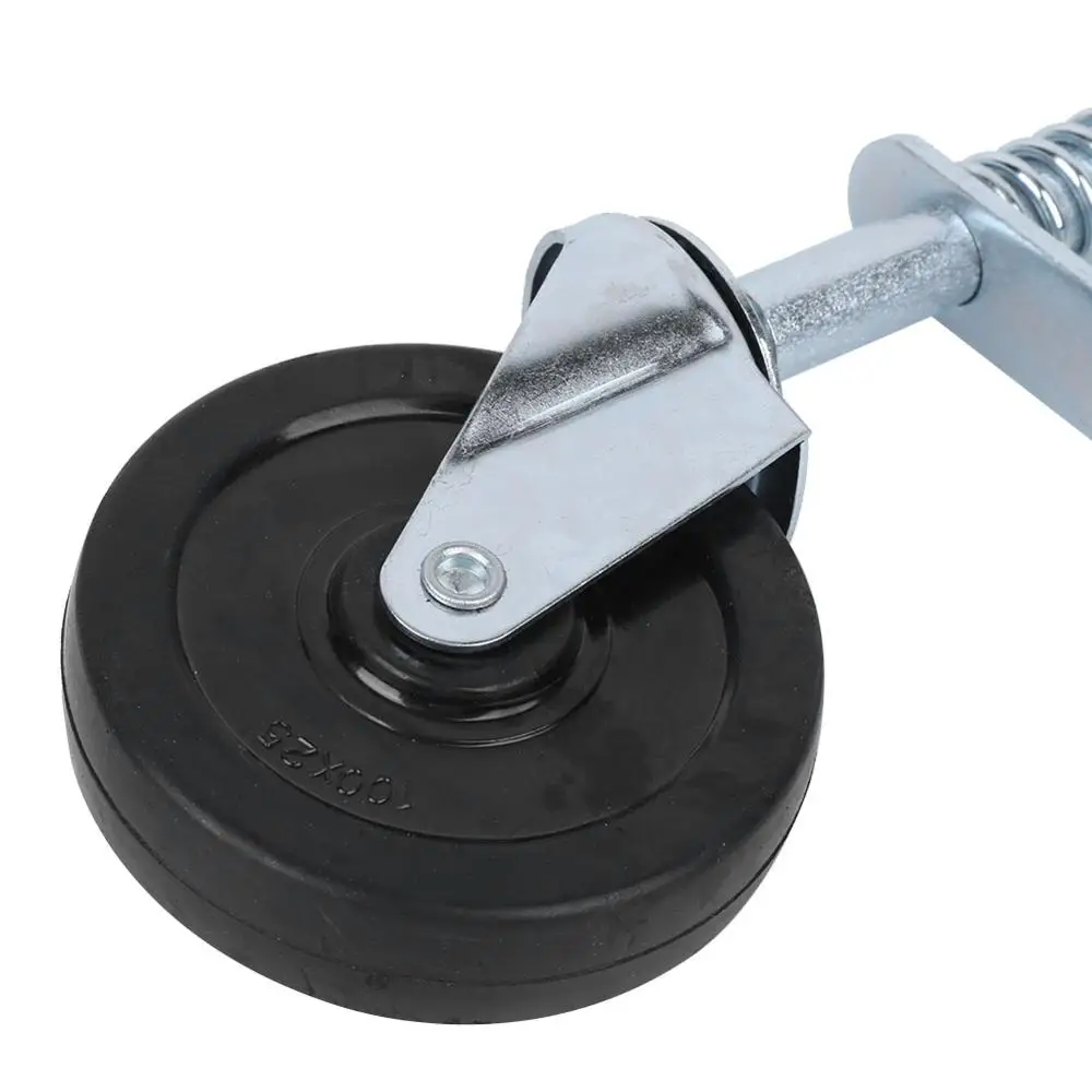 4 дюйма ворота резиновые колеса пружинный Болт отверстия поворотные для тяжелых