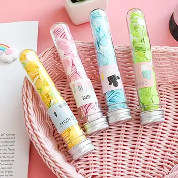 

Travel Portable Cartoon Pig Flower Pattern Disposable Mini Hand Wash Soap Paper