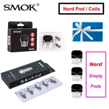 SMOK Nord Pod 0.6ohm 0,8 oohm Nord Mesh MTL 1.4ohm керамическая Обычная Катушка Замена для Nord KIT электронная сигарета ядро
