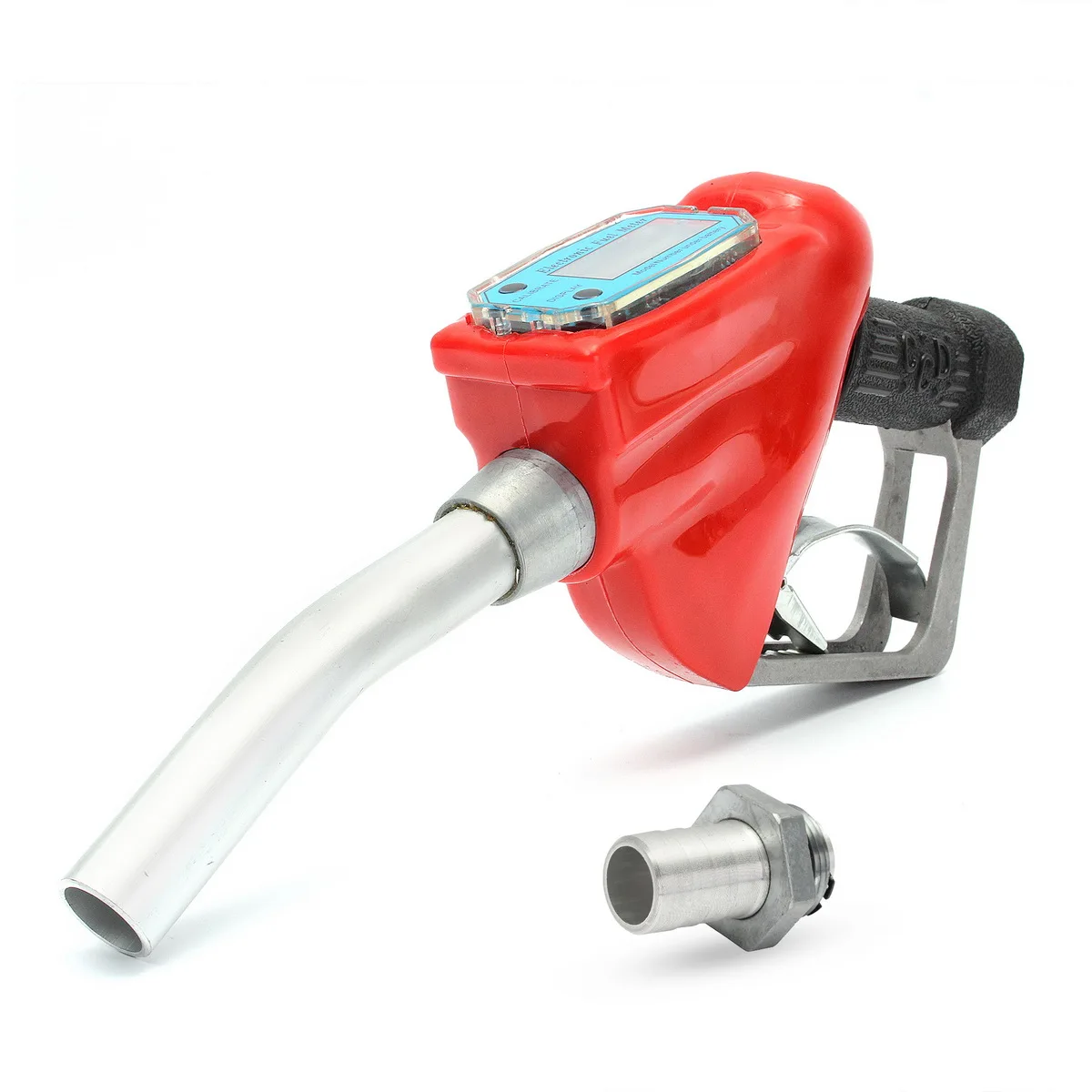 

Digital Flow Meter Indicator Fuel Gasoline Petrol Oil Refueling for Gun Nozzle Aluminum Gas Station Refuel Injection Tools