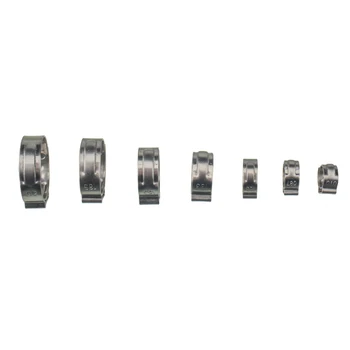 

80pcs/Set Hose Clamp Kit 304 Stainless Steel O-Clamp Fuel Line New Parts