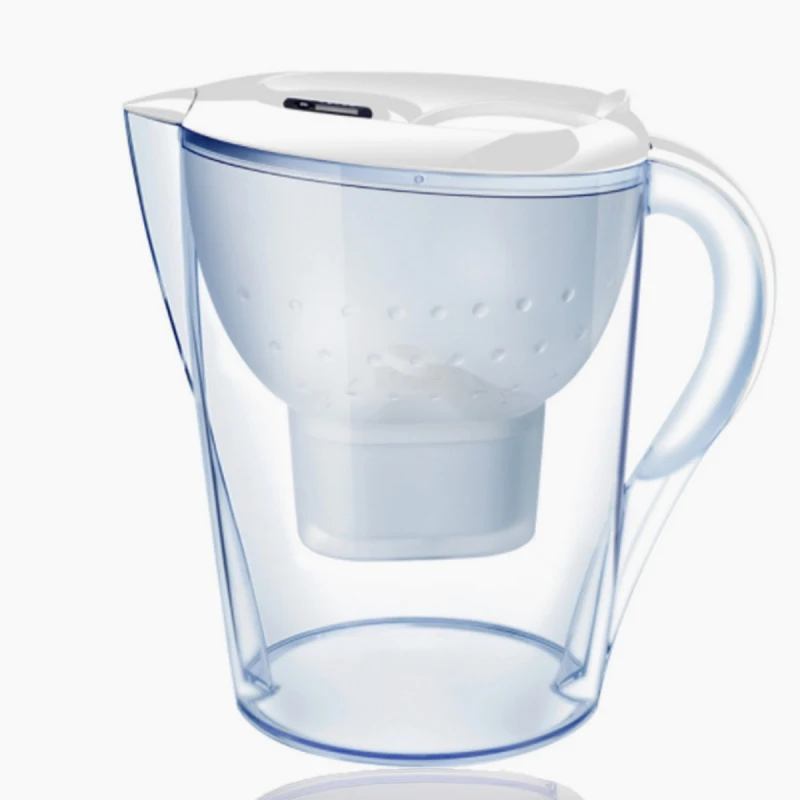 Высококачественные бытовые фильтры для щелочной воды с активированным углем кувшин кухонный очистительный чайник фильтр - Цвет: B