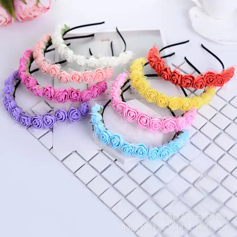 Bride Children Wedding Dress Hair Accessories Girls Hair Band