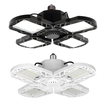 

White Lights LED Lights 85-265V 60W 80W High Bay E27 LED Garage Light Workshop Ceiling Lamp Bulb Lamp for Factory Lighting