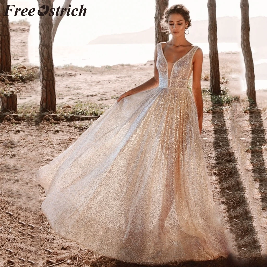 FREE OSTRICH Winter Dress Women Net Fluffy Deep V-Neck Sexy Bohemian Wedding Banquet Empire Princess Vintage Elegant Long | Женская