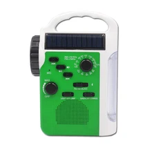 7 в 1 TF карта фонарик лампа для чтения Солнечная наружная аварийная AM/FM радио динамик рукоятка Bluetooth Многофункциональный светодиодный