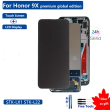 Ensemble écran tactile LCD, pour Huawei Honor 9X Premium STK-LX1 STK-L22, Original=