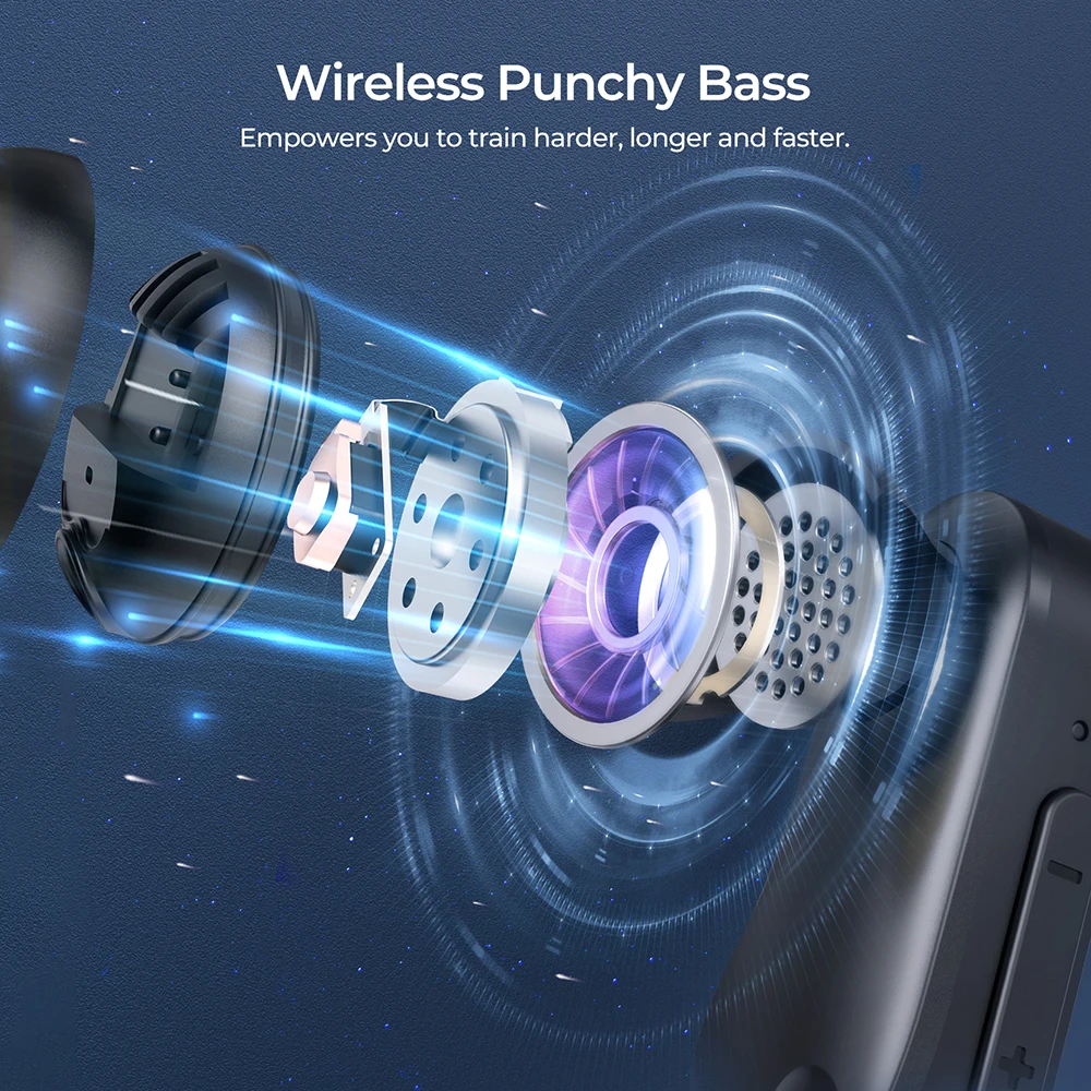 Fones de Ouvido sem Fio Mpow Flame Solo Fones de Ouvido Tws Bluetooth 5.0 com Microfone de Cancelamento de Ruído Enc Ipx7 à Prova Dágua para Esportes em Execução - Image 3
