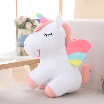 

Cute LED Doll Cartoon Unicorn-Doll LED Light Plush Toys Animals Soft Kids Toy Plush+PP Cotton Plush Animals Toy 25x15x15cm