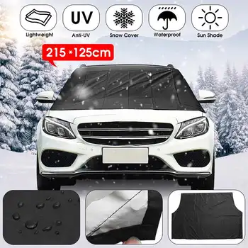 

215x125cm Universial Winter Magnetic Car Windscreen Cover Snow Sun Ice Shield Front Windshield Sunshades Waterproof Protector