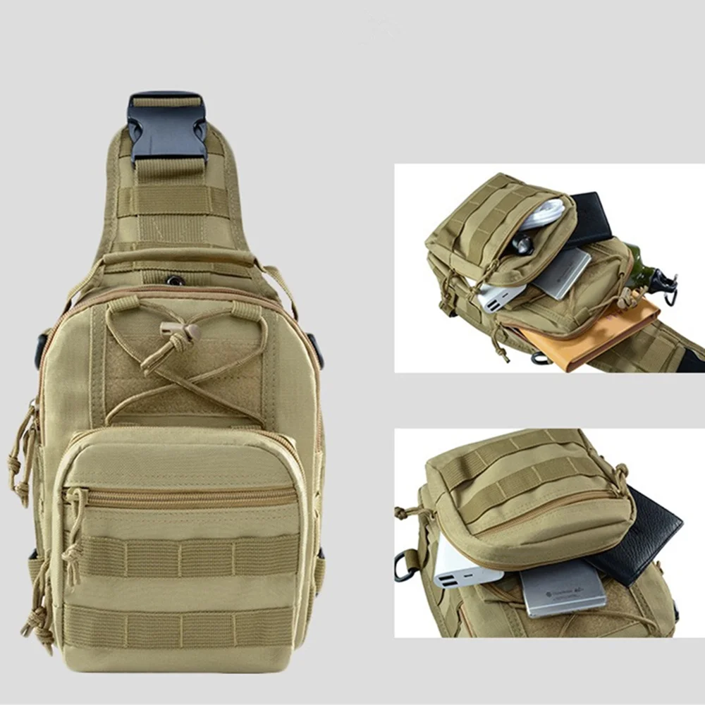 

Camouflage Portable bag Men&Women Hiking Travel Outdoor Motorcycles Shoulder Messenger