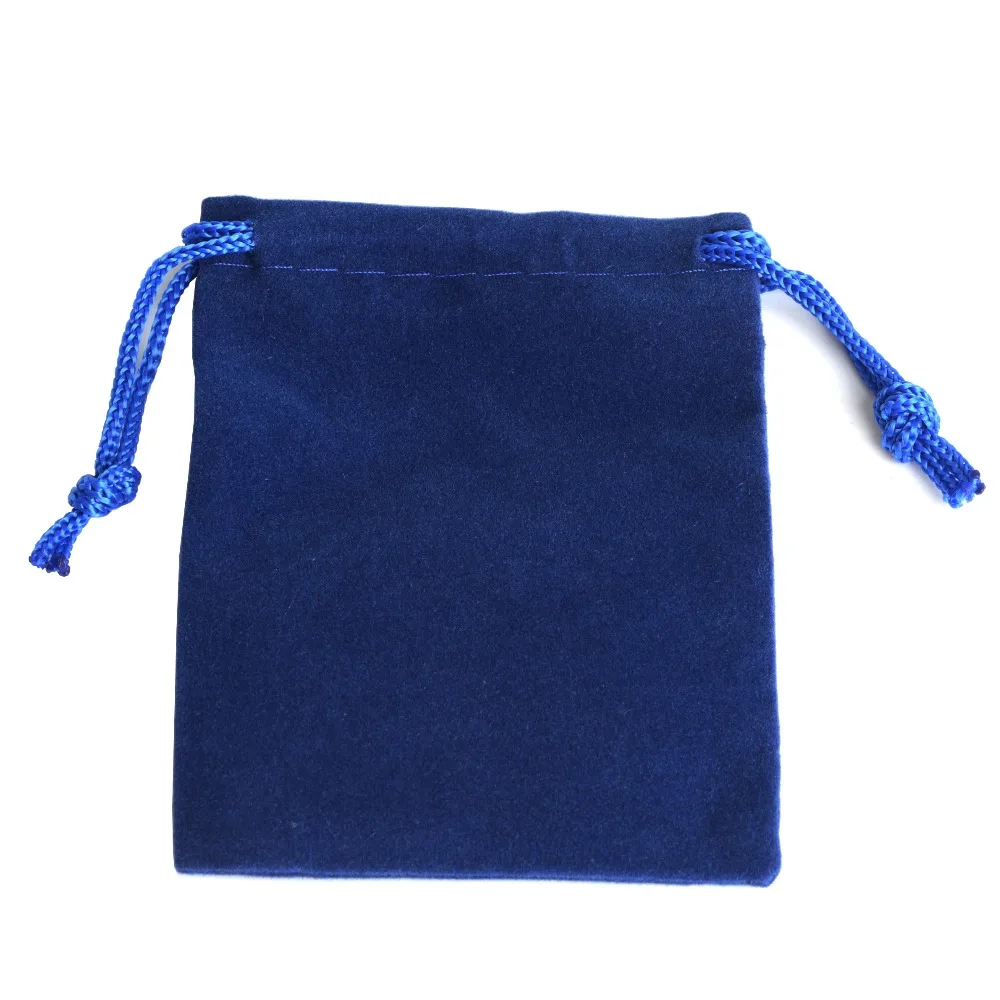 2019 New 100Pcs 7x9cm Velvet Drawstring Pouch Jewelry Bag,Weekend New Year Birthday Christmas Wedding Party Gift Pouch Bag