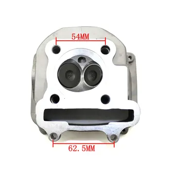 

Moped Cylinder Head 2.5" for Scooter 150cc GY6 Engine intake valve chinese Go Kart