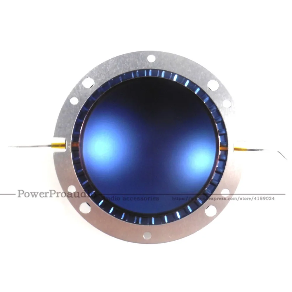 1pc 3Inch Blue Titanium Diaphragm Kit with voice coil Set For Paudio SD-75BN for SD75BN Driver 76.2mm Diaphragm 8Ohm
